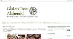 Desktop Screenshot of glutenfreealchemist.com